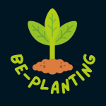 Be-Planting donker logo